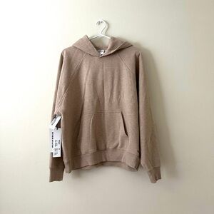 Aritzia Heather Hummus Beige Hoodie